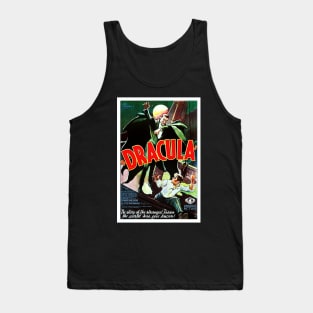 Digitally Restored Original Dracula Movie Poster with Bela Lugosi Tank Top